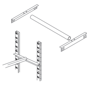 Steel Storage Shelving Hangrod Assembly