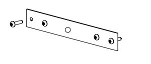 Steel Storage Shelving Back-to-Back Connector