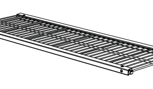 Steel Storage Shelving Wire Mesh Shelf