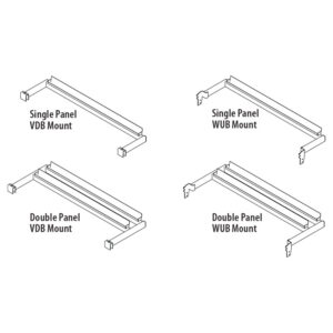 Sliding Peg Panel Bottom Track