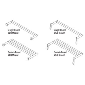 Sliding Peg Panel Top Track