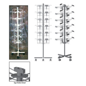 Spinner Rack on Casters