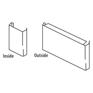 Spacer System Inside/Outside Radius Kickplate