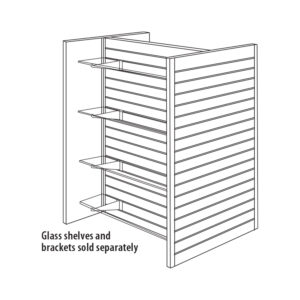 Étagère Slatwall Display