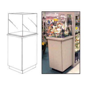 Gift Pedestal with Cover