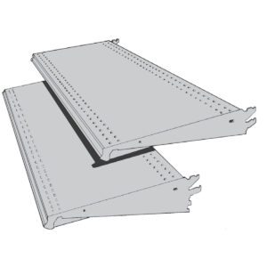 Standard Upper Shelf Flat, 15˚ or 30˚ Downslope