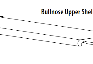 Bullnose Upper Shelf