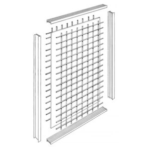 Triple Back Panel System for Basic Upright (TEBRS)