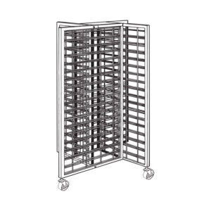 Tubular H Four Way Display