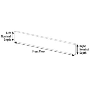 Transition Base Kickplate