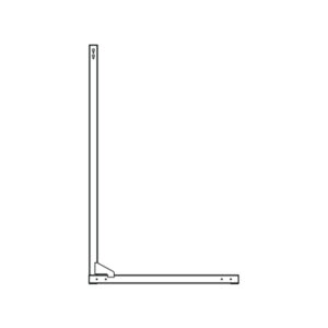 Produce Display Upright Assembly