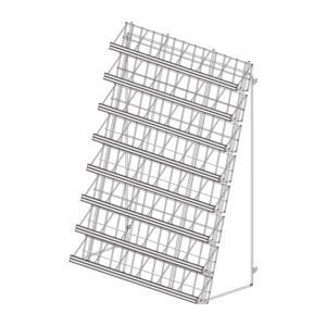 T-Rack Wire Waterfall Panel