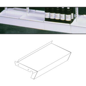 Tubular Pharmacy Base Shelf