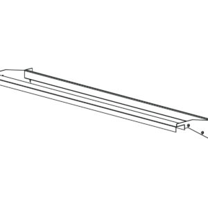 Pharmacy Rolling Frame Top Channel