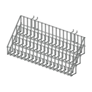 Three Tiered Calling/Gift Card Wire Display