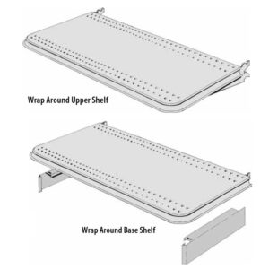 Wrap Around Shelves