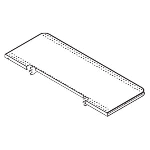 Wrap Around Notched Upper Shelf