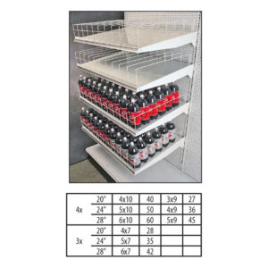 Wire Bottle Display Racks