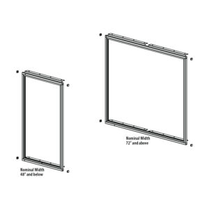 Wide Span Hypermaxi Sign Holder Modified Shelf Mount