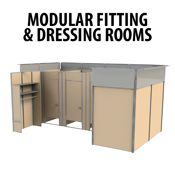 Modular Fitting and Dressing Rooms by Madix, Inc.