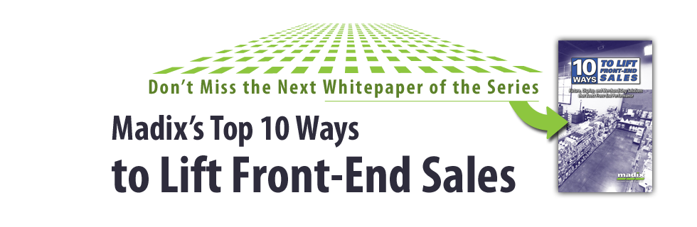 Read how to improve front-end sales now.