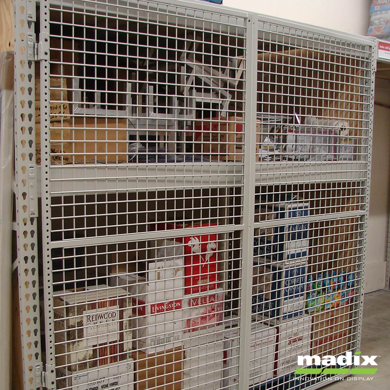 Pallet Rack Security Doors