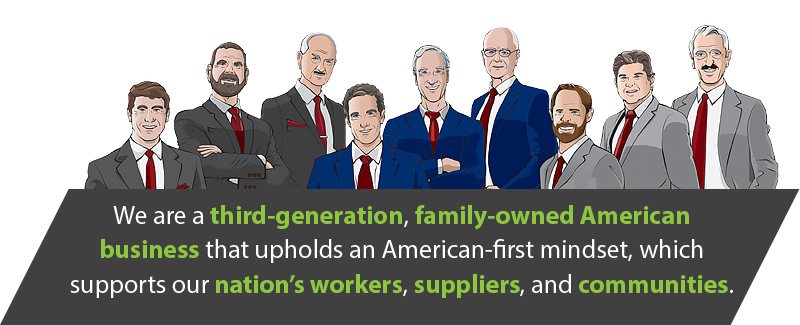 Madix is a third-generation, family-owned American business.