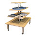 Contemporary Display Table, 4-Tier