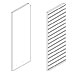 Slant Wall Rectangular End Panel