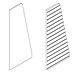 Slant Wall Triangular End Panel