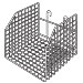 Wire Grid Utility Bin