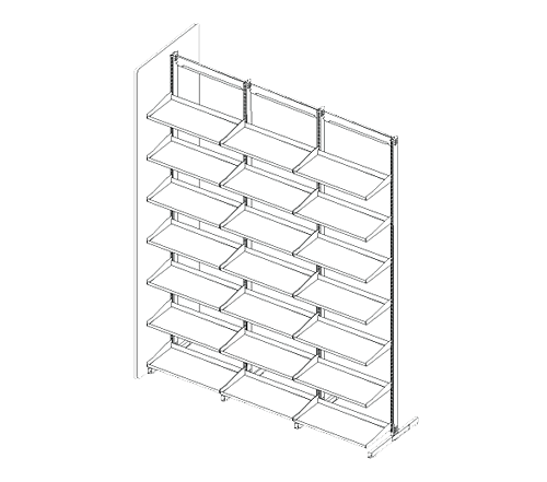 Tubular Pharmacy Shelving