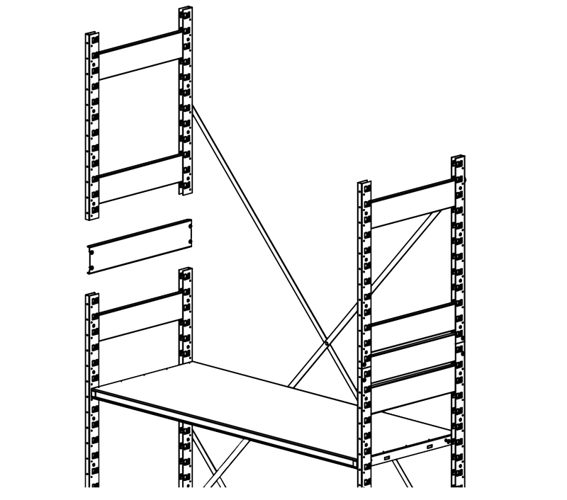 Storage Shelving Components and Accessories