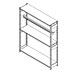 Steel Storage Shelving Product Holder