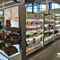 Vesta Aisle and Wall Fixturea as a Cosmetics Display