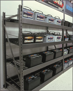 Wide Span Battery Rack