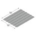 Wide Span Wire Grid Deck, 1 x 6