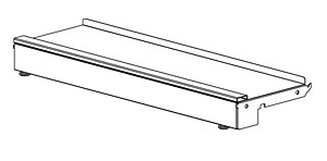 Pharmacy Rolling Frame Base Deck