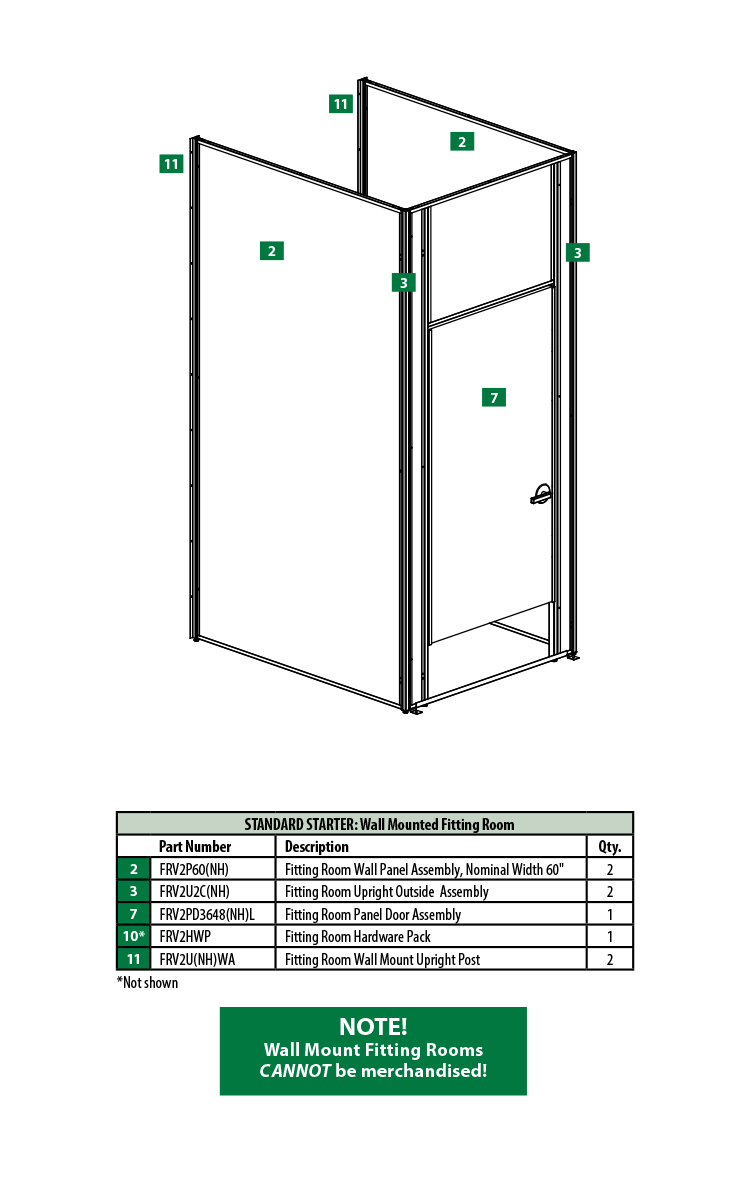 Modular Fitting And Dressing Rooms Tube Line And Maxi Line