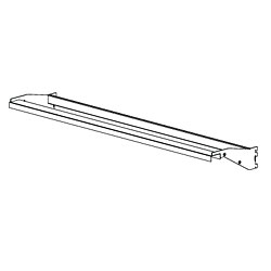 Pharmacy Rolling Frame Top Channel