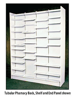 Tubular Pharmacy End Panel