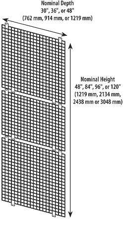 Pallet Rack Side Security Panel