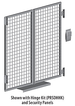 Pallet Rack Security Doors