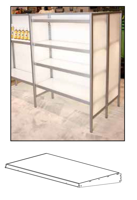 UFUSA(OPT1)-(NW)(ND)(OPT2)-Vesta™ Fixture Shelf