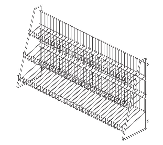 WCANR-(NW)-Wire Candy Rack