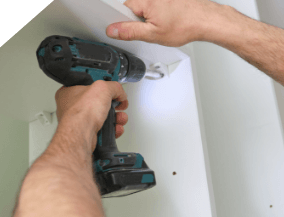Store opening support for retail fixture installation
