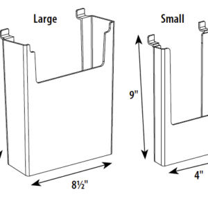 Magazine Holder Slatwall Mount