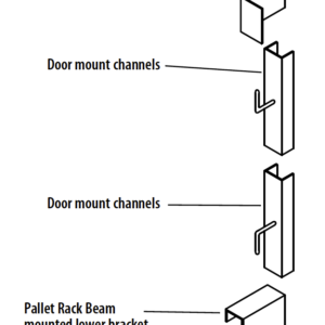 Pallet Rack Door Display Kit