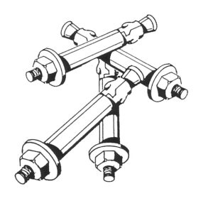Pallet Rack Floor Anchor Kit