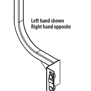 Pallet Rack Pipe Bracket– Side Mount